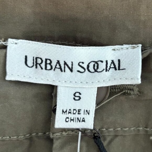 Urban‎ Social Drawcord Miniskirt in Olive Green - Size S - NWT - Picture 4 of 9